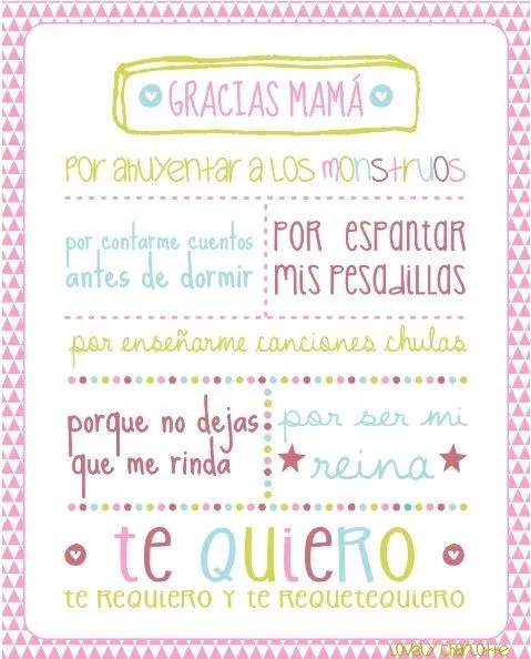 DESCARGABLES PARA EL DÍA DE LA MADRE