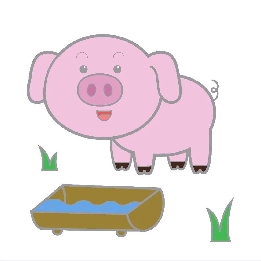 Descargables para imprimir y colorear de animales de la granja #ApliTeloPoneFacil | APLI