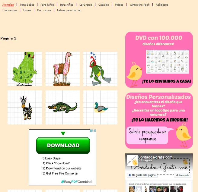Cómo descargar bordados gratis - Bordados-Gratis.com Cómo descargar bordados gratis - Bordados-Gratis.com