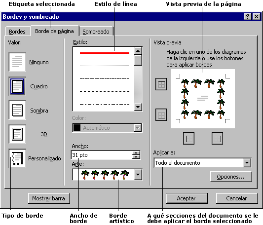 Bordes para documentos de word - Imagui