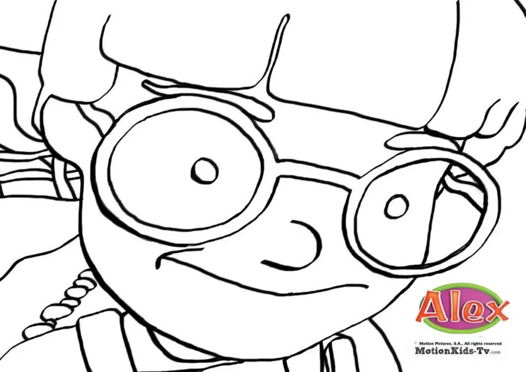 Descargar dibujos para colorear de Alex dibujos infantiles ...