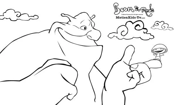 Descargar dibujos para colorear de Boom reds dibujos infantiles ...