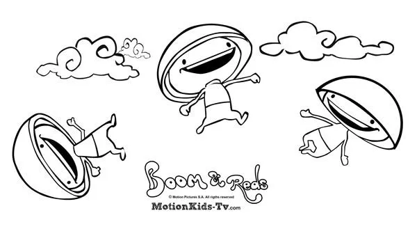 Descargar dibujos para colorear de Boom reds dibujos infantiles ...