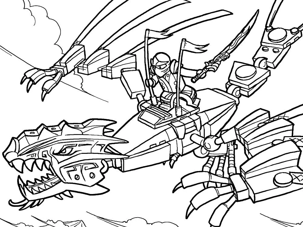 Dibujos de Lego Ninjago para colorear - 18 fotos e imágenes gratis - Imagui
