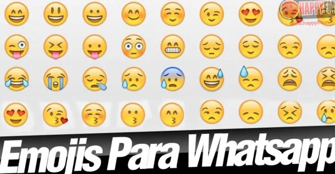 Cómo y Cuando Descargar Los Nuevos Emoticonos de Whatsapp | Happy ...