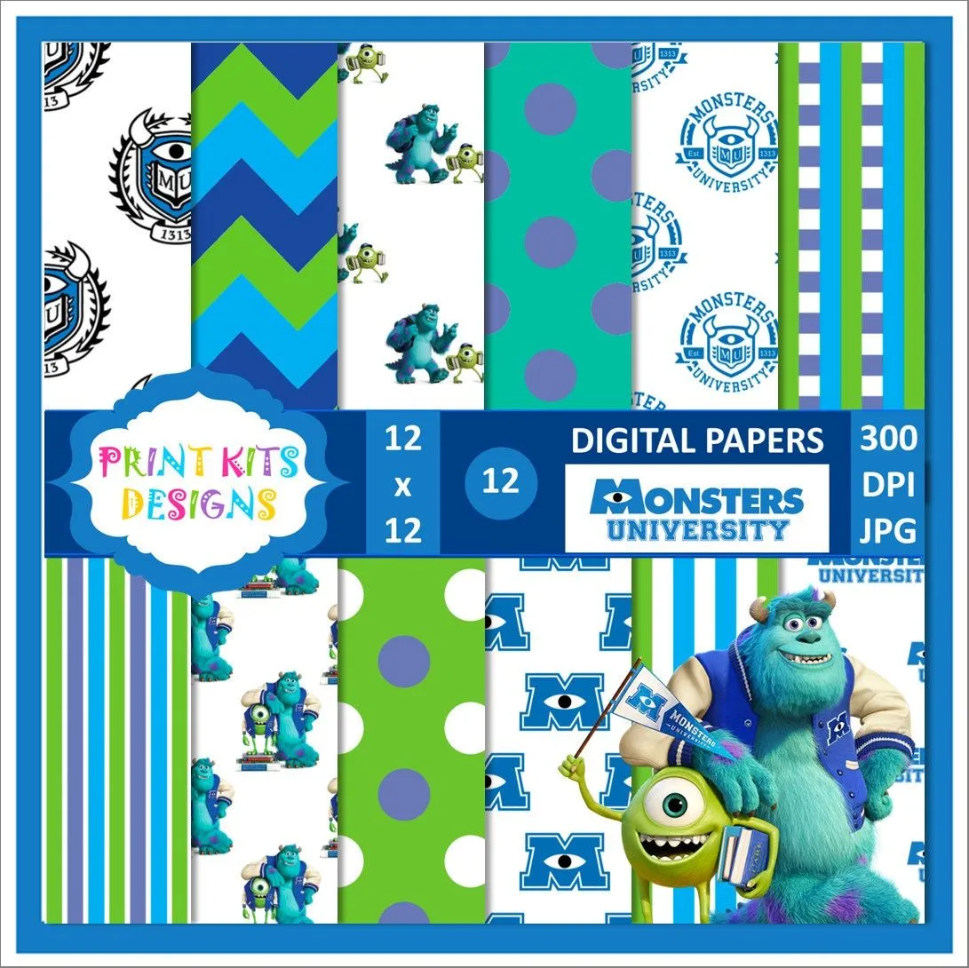 Invitaciónes monster university - Imagui
