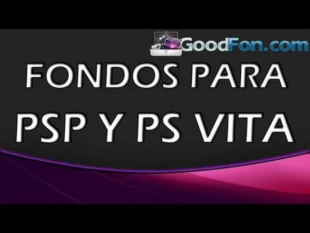 como descargar fondos de pantalla para psp y ps vita - YouTube