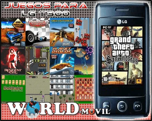 Descargar Gratis Juegos para LG T300 Movil[MU][MF] | UN MUNDO ...