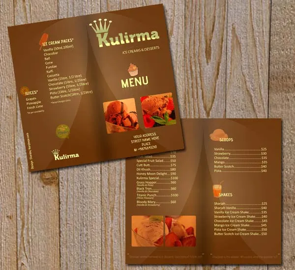10+ Menus para restaurantes editables y gratis | Utilidades Webblog