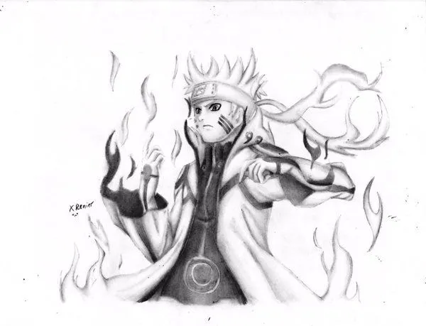 Imagenes de Naruto para dibujar con lapiz - Imagui