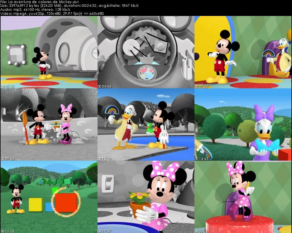 Descargar Mickey Mouse Aventuras de Colores Audio Latino