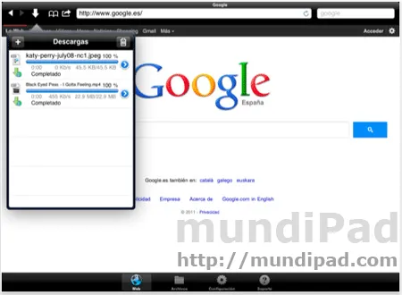 Cómo descargar música y videos de internet en el iPad Cómo descargar música y videos de internet en el iPad