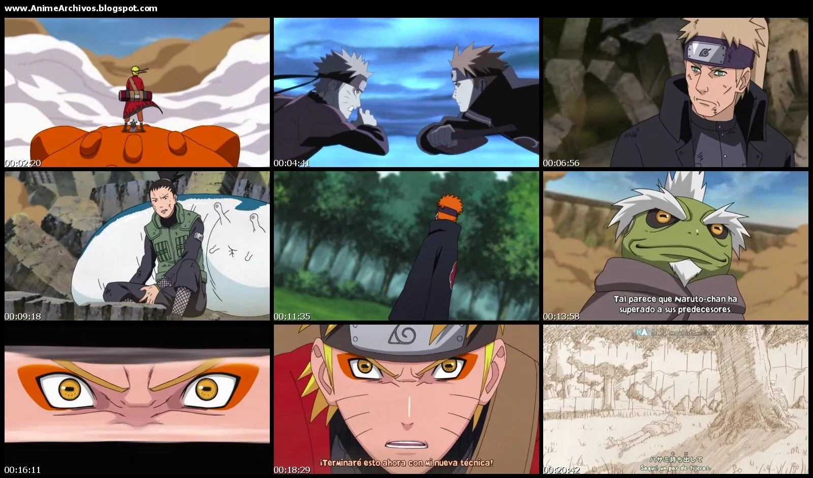 Descargar Naruto Shippuuden Sub Español [HD - MP4] [720p ...