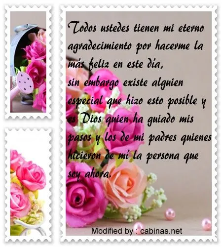 DESCARGAR PALABRAS DE AGRADECIMIENTO DE QUINCEAñERA A SUS PADRES ... DESCARGAR PALABRAS DE AGRADECIMIENTO DE QUINCEAñERA A SUS PADRES ...