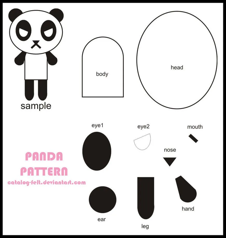Descargar Patrón | Broches de Fieltro | ideas y trucos para ... Descargar Patrón | Broches de Fieltro | ideas y trucos para ...