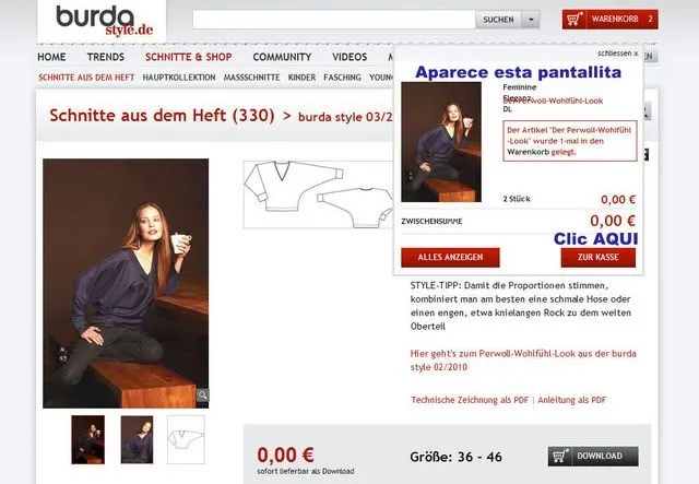 Cómo descargar los patrones gratis de BurdaStyle? | EL BAÚL DE LAS ...