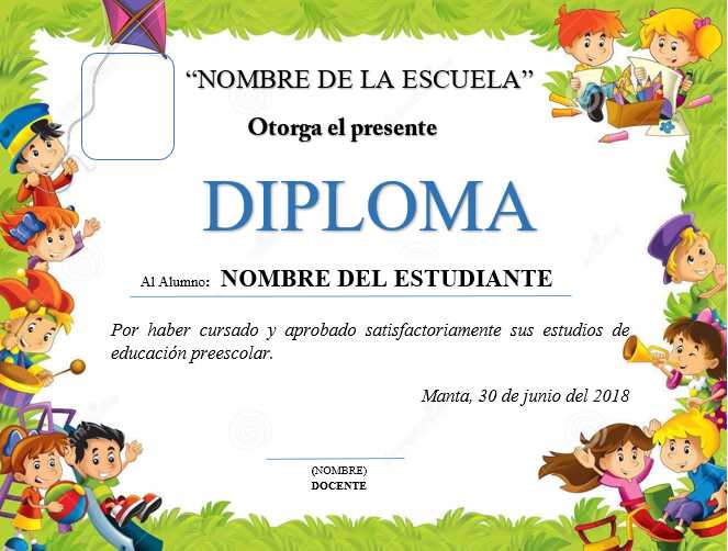 Descargar Plantillas de Diplomas Escolares en Word | INVENTARIOSTOTAL Descargar Plantillas de Diplomas Escolares en Word | INVENTARIOSTOTAL