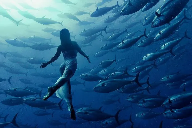 Descargar wallpaper niña, el pescado, el atún, el papel tapiz del ... Descargar wallpaper niña, el pescado, el atún, el papel tapiz del ...