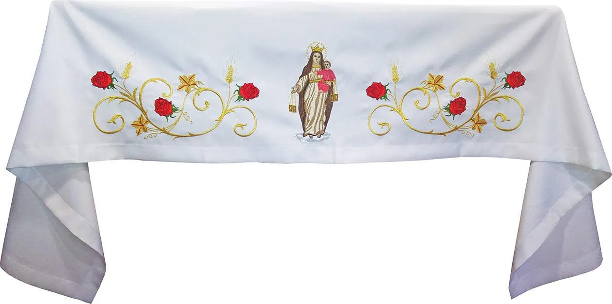Desconocido Mantel para Misa | Bordado Virgen del Carmen(200 cm.) : Amazon.es: Hogar y cocina Desconocido Mantel para Misa | Bordado Virgen del Carmen(200 cm.) : Amazon.es: Hogar y cocina