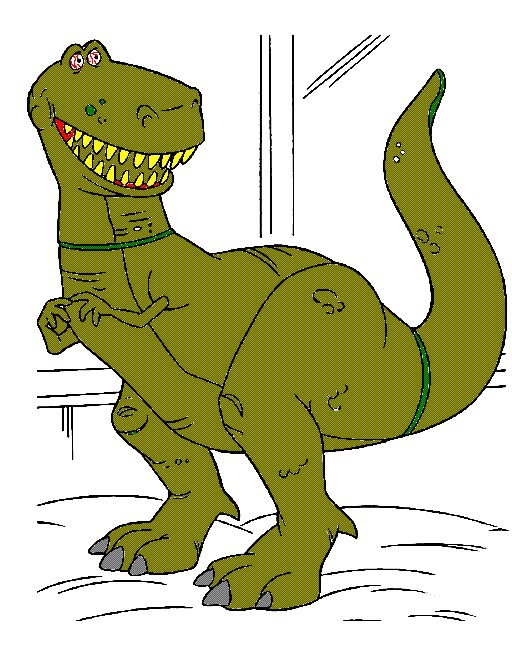 La Descontrolada del Señor - Galeria - Momentos Valiosos - dinosaurio.