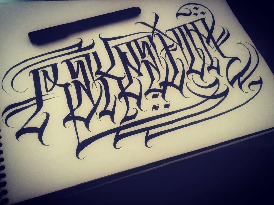 No hay descripción de la foto disponible. | Alfabeto de grafiti, Letras  grafiti, Diseños de letras