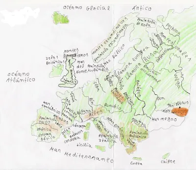 Nuestra DESCUBRETECA: Europa: mapa físico