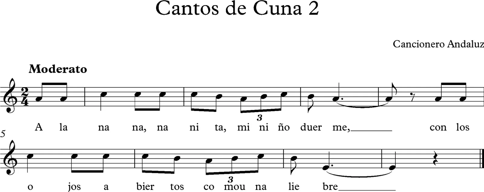 Descubriendo la Música. Partituras para Flauta Dulce : Canción de ... Descubriendo la Música. Partituras para Flauta Dulce : Canción de ...