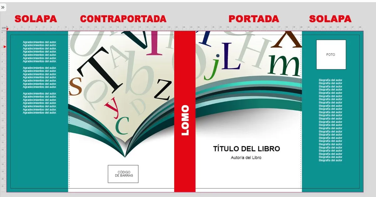 Descubriendo las partes de la cubierta de un libro: portada, contraportada, lomo y solapas Descubriendo las partes de la cubierta de un libro: portada, contraportada, lomo y solapas