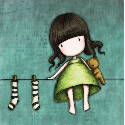 Descubriendo a Suzanne Woolcott: Gorjuss | Cortar, Coser y Crear Descubriendo a Suzanne Woolcott: Gorjuss | Cortar, Coser y Crear