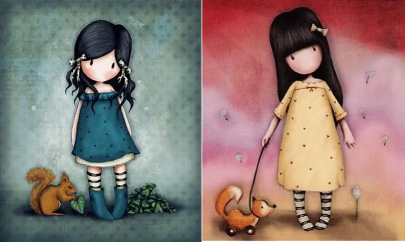 Descubriendo a Suzanne Woolcott: Gorjuss | Cortar, Coser y Crear Descubriendo a Suzanne Woolcott: Gorjuss | Cortar, Coser y Crear