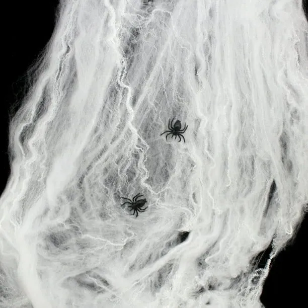 Descuento Tela de araña elástica Telaraña Decoración de fiesta de telaraña para Halloween (20 g de algodón de araña blanca + 6 arañas pequeñas) JAMW Sencillez | Walmart en línea Descuento Tela de araña elástica Telaraña Decoración de fiesta de telaraña para Halloween (20 g de algodón de araña blanca + 6 arañas pequeñas) JAMW Sencillez | Walmart en línea