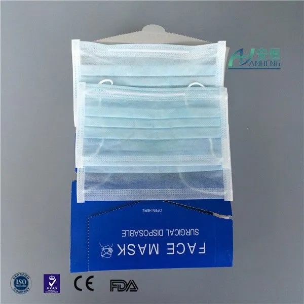 Desechable no tejido capas / 2-layer Surgical Face Mask ...