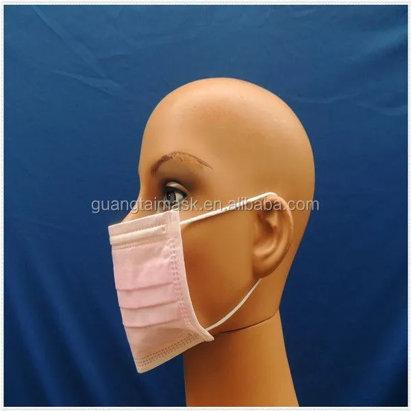 Desechable no tejido capas pink mascarilla médica-Fuentes ...