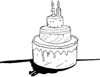 Desenho de bolo de aniversario para colorir. desenhos infantil ... Desenho de bolo de aniversario para colorir. desenhos infantil ...