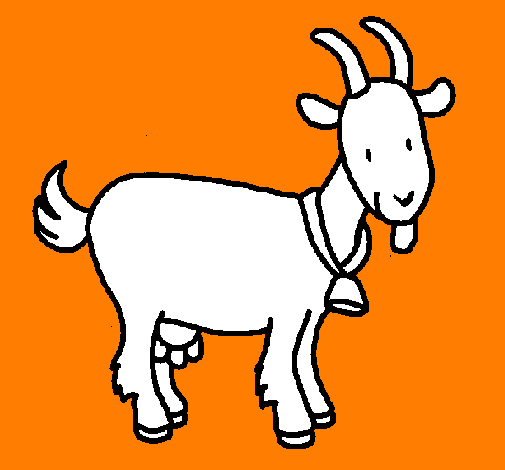 Desenho de Cabra pintado e colorido por Usuário não registrado o ... Desenho de Cabra pintado e colorido por Usuário não registrado o ...