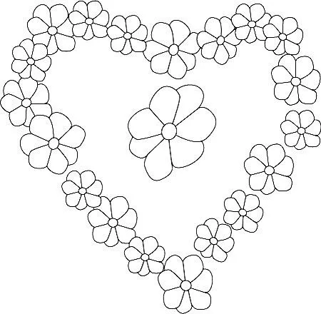 Imagens De Coracoes Para Colorir Pequeno | Real Madrid Wallpapers