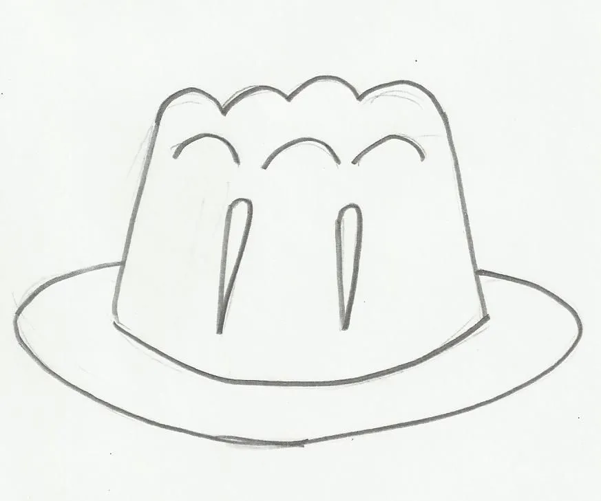 Desenho de gelatina para pintar - <center>Gifs e Desenhos</center>