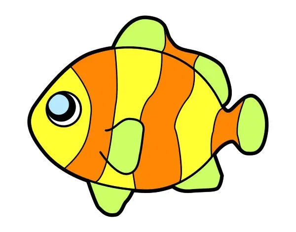 Desenho de Peixe-palhaço pintado e colorido por Marlibebel o dia ... Desenho de Peixe-palhaço pintado e colorido por Marlibebel o dia ...