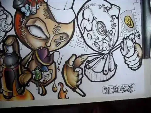 Desenho THE CREW - GRAFFITI / Série lápis de cor - YouTube Desenho THE CREW - GRAFFITI / Série lápis de cor - YouTube