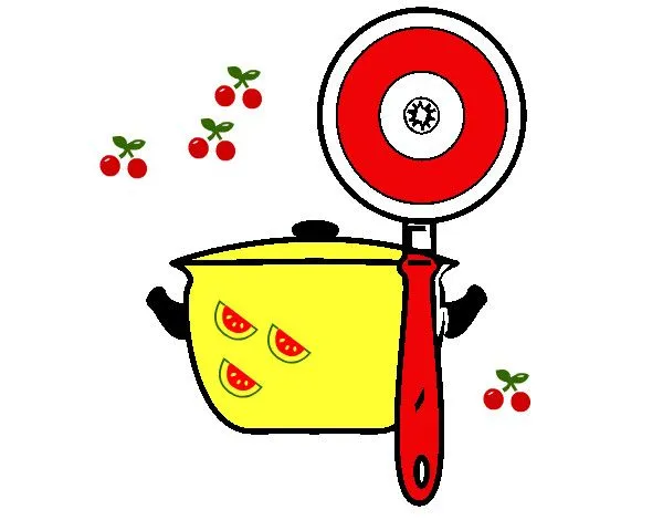 Desenho de utensilios pintado e colorido por Leite o dia 20 de ... Desenho de utensilios pintado e colorido por Leite o dia 20 de ...