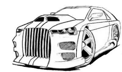 ... desenhos e anime: Desenho de carro para pintar, o primeiro do blog ... desenhos e anime: Desenho de carro para pintar, o primeiro do blog