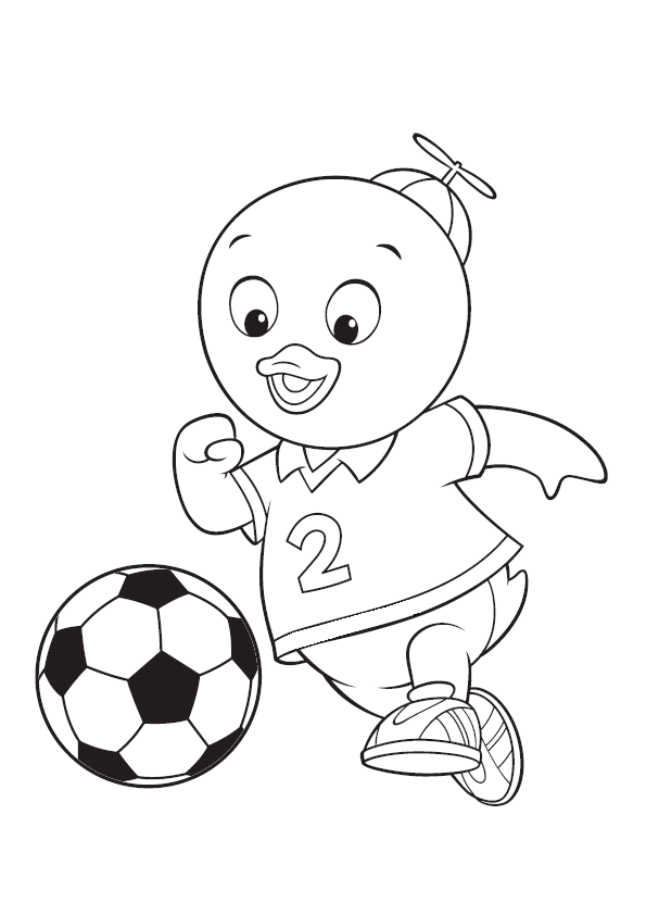 Desenhos para colorir: Backyardigans | Espaço Renda