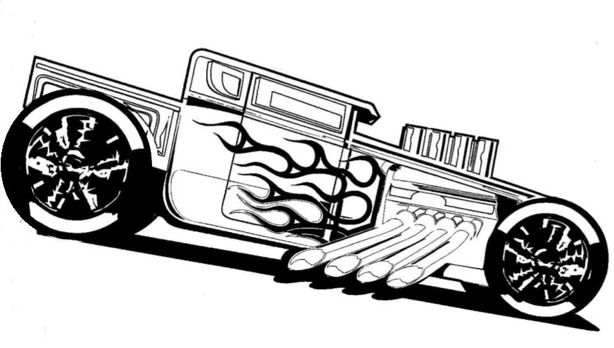 Desenhos para colorir de carros - Imagui