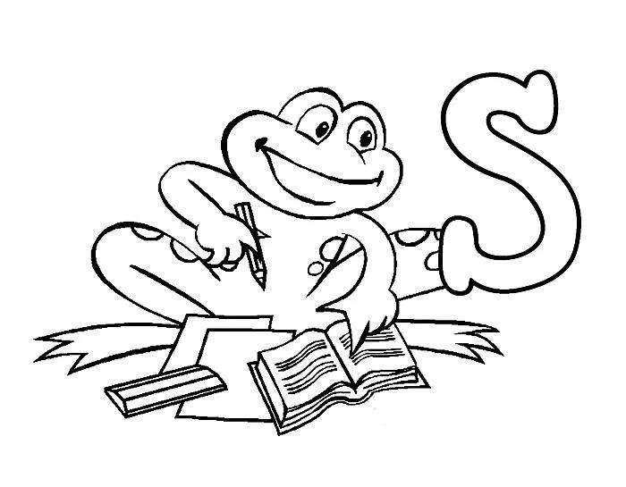Letras Do Alfabeto Letra S | Desenhos Para Colorir Pro Letras Do Alfabeto Letra S | Desenhos Para Colorir Pro