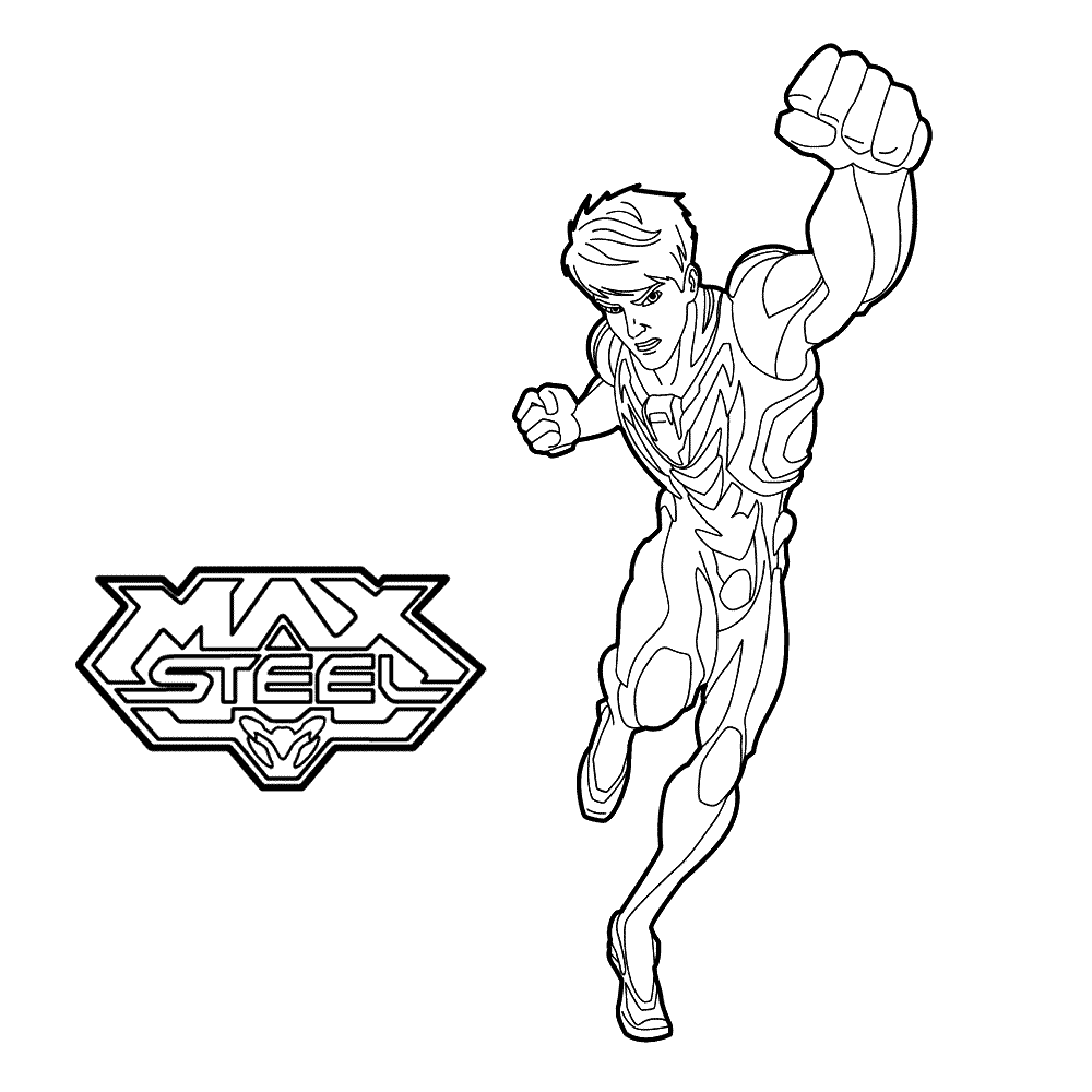 Desenhos para Colorir e Imprimir: Desenhos do Max Steel para ...