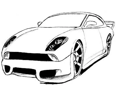 Carro para dibujar - Imagui Carro para dibujar - Imagui