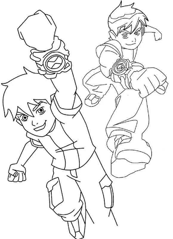 Desenhos do Ben 10 para Colorir - Desenhos Para Colorir e Pintar