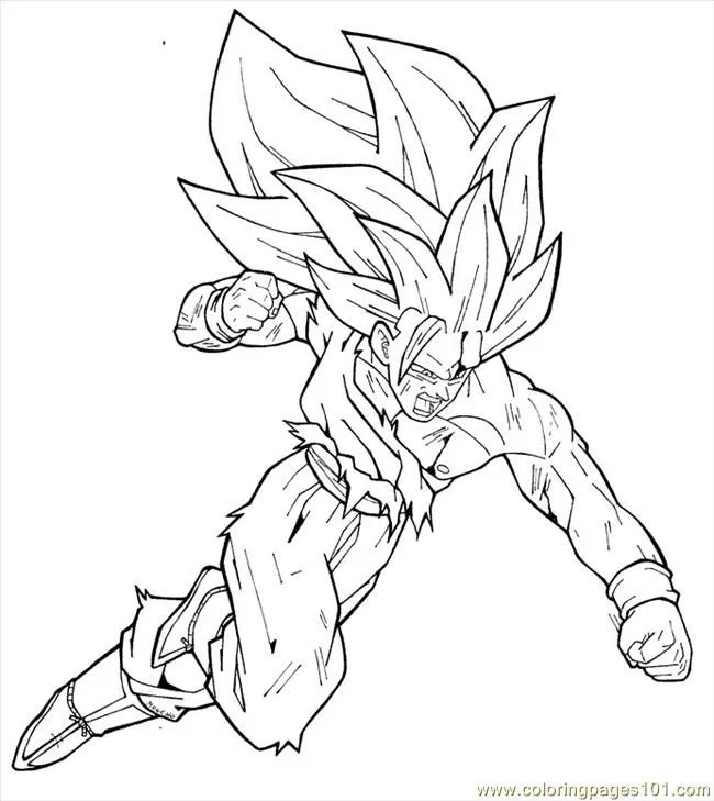 Desenhos do Dragon Ballz para colorir e pintar | Pra Colorir e ...