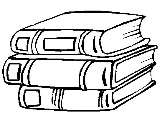 Desenhos para imprimir e colorir de materiais escolaresRota 83