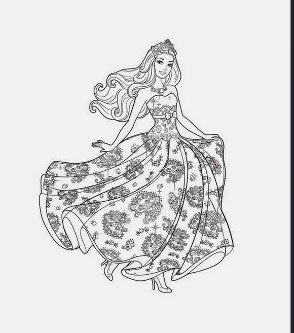 Desenhos Para Imprimir e Depois Colorir: Barbie - A Princesa e a ... Desenhos Para Imprimir e Depois Colorir: Barbie - A Princesa e a ...